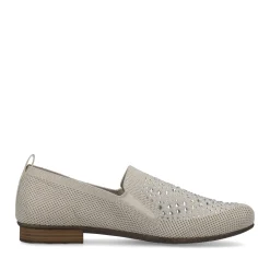 Discount Rieker Baleriny Damskie W Kolorze Jasnego Bezu