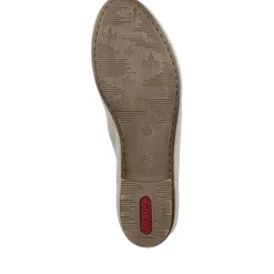 Discount Rieker Baleriny Damskie W Kolorze Jasnego Bezu