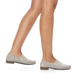 Discount Rieker Baleriny Damskie W Kolorze Jasnego Bezu