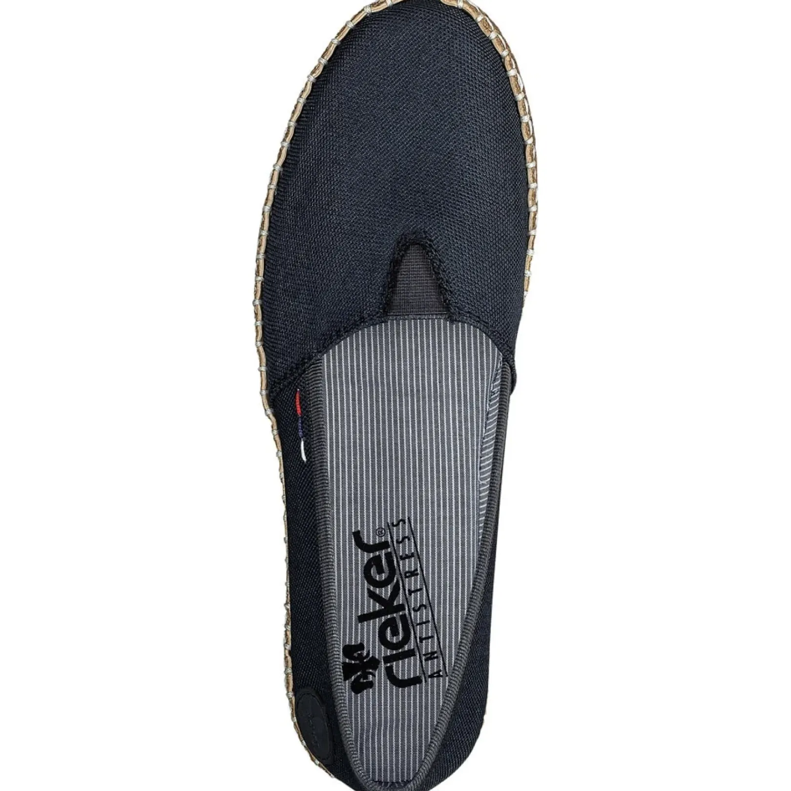 Fashion Rieker Baleriny Damskie W Kolorze Granatowym