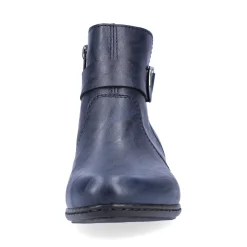 Clearance Rieker Botki Damskie W Kolorze Lupkowo-Niebieskim