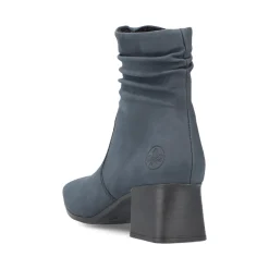 Online Rieker Botki Damskie W Kolorze Pacific Blue
