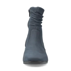 Online Rieker Botki Damskie W Kolorze Pacific Blue