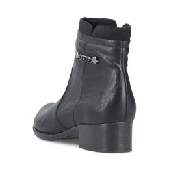 Clearance Rieker Botki Damskie W Kolorze Nocno-Czarnym