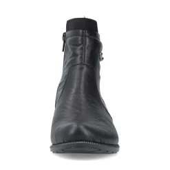 Clearance Rieker Botki Damskie W Kolorze Nocno-Czarnym