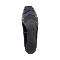Discount Rieker Czolenka Damskie W Kolorze Czarnym, Blyszczacym