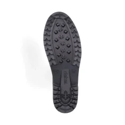 Clearance Rieker Damskie Botki Marki W Kolorze Czarnym, Blyszczacym