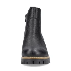 Sale Rieker Damskie Botki Chelsea, Nocne, Czarne