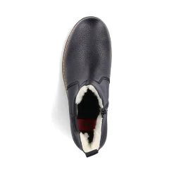 Sale Rieker Damskie Botki Chelsea, Nocne, Czarne