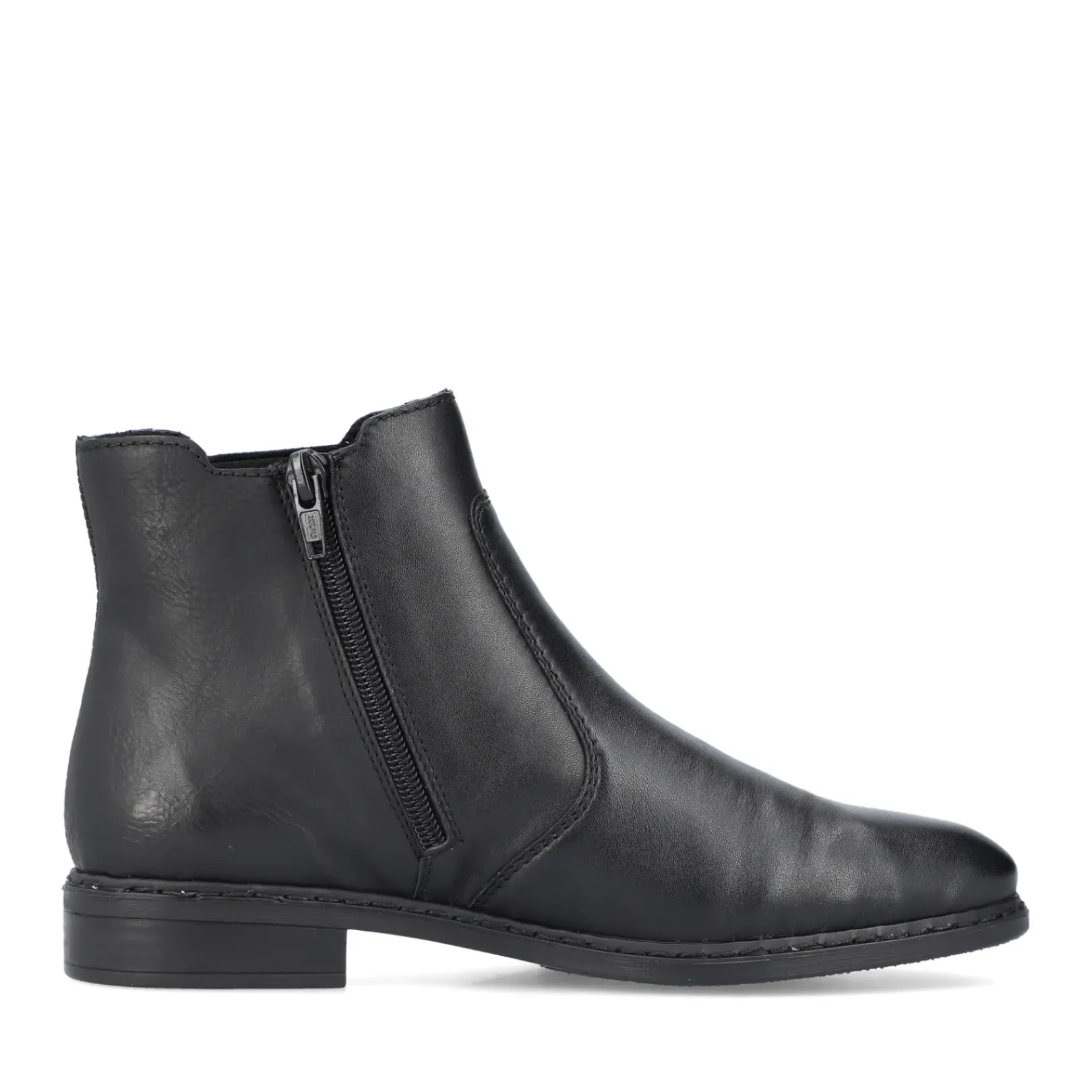 Clearance Rieker Damskie Botki Chelsea, Nocne, Czarne