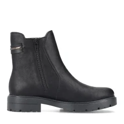Sale Rieker Damskie Botki Chelsea, Nocne, Czarne