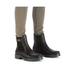 Sale Rieker Damskie Botki Chelsea, Nocne, Czarne