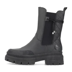Clearance Rieker Damskie Botki Chelsea, Nocne, Czarne