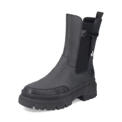 Clearance Rieker Damskie Botki Chelsea, Nocne, Czarne