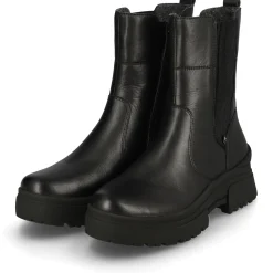 Hot Rieker Damskie Buty Chelsea W Kolorze Glebokiej Czerni