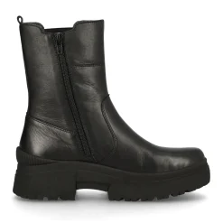 Hot Rieker Damskie Buty Chelsea W Kolorze Glebokiej Czerni