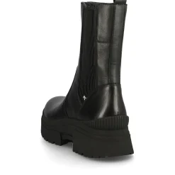 Hot Rieker Damskie Buty Chelsea W Kolorze Glebokiej Czerni