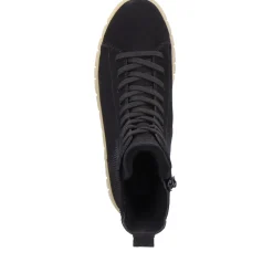 Outlet Rieker Damskie Buty Chelsea Urban-Czarno-Piaskowo-Bezowy