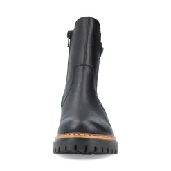New Rieker Damskie Buty Chelsea , Asfaltowe, Czarne