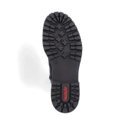 New Rieker Damskie Buty Chelsea , Asfaltowe, Czarne
