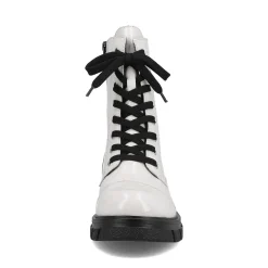 Best Rieker Damskie Buty Motocyklowe W Kolorze Czystej Bieli