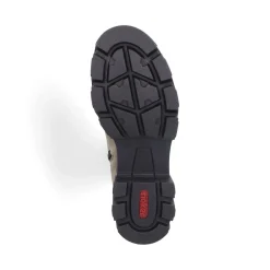 Outlet Rieker Damskie Buty Motocyklowe W Kolorze Mietowo-Zielonym