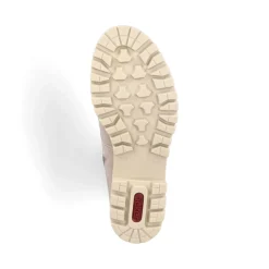 Hot Rieker Damskie Buty Motocyklowe W Kolorze Szampanskim