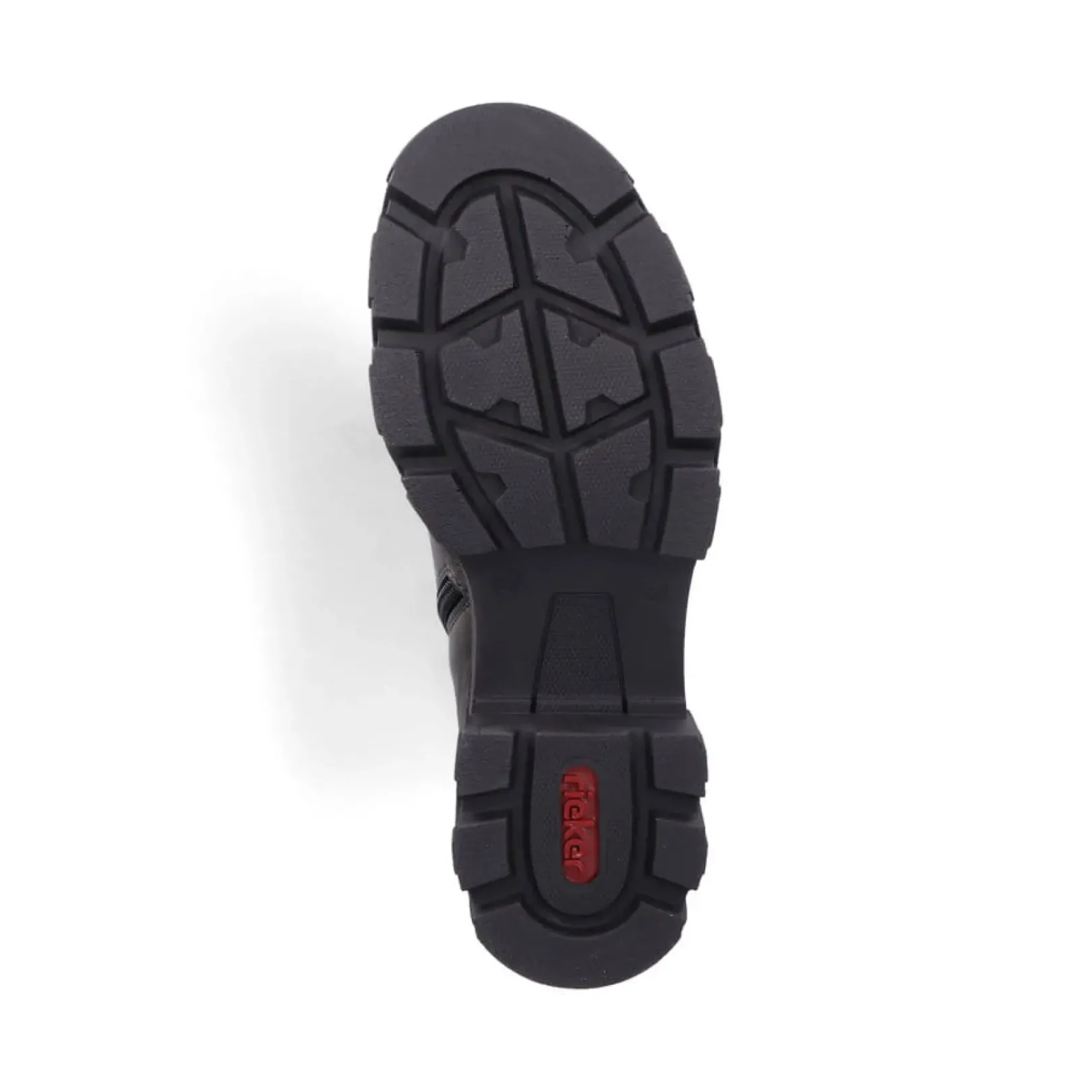 Clearance Rieker Damskie Buty Motocyklowe W Kolorze Ksiezycowoszarym