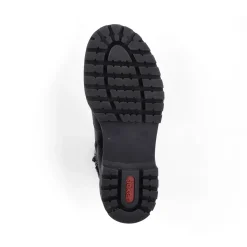 Fashion Rieker Damskie Buty Motocyklowe , Asfaltowe, Czarne