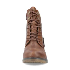 Clearance Rieker Damskie Buty Motocyklowe W Kolorze Czekoladowo-Brazowym