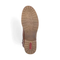 Clearance Rieker Damskie Buty Motocyklowe W Kolorze Czekoladowo-Brazowym