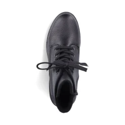 Discount Rieker Damskie Buty Motocyklowe W Kolorze Nocno-Czarnym