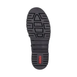 Outlet Rieker Damskie Buty Motocyklowe W Kolorze Kruczoczarnym