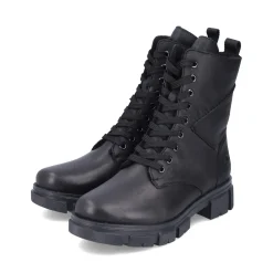 Sale Rieker Damskie Buty Motocyklowe W Kolorze Kruczoczarnym