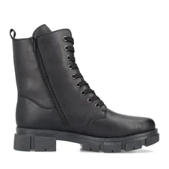 Sale Rieker Damskie Buty Motocyklowe W Kolorze Kruczoczarnym