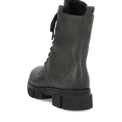 Outlet Rieker Damskie Buty Motocyklowe W Kolorze Granitowo-Szarym