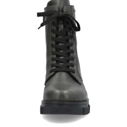 Outlet Rieker Damskie Buty Motocyklowe W Kolorze Granitowo-Szarym