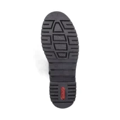 Hot Rieker Damskie Buty Motocyklowe W Kolorze Kruczoczarnym