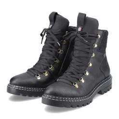 Online Rieker Damskie Buty Motocyklowe W Kolorze Nocno-Czarnym