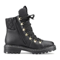 Online Rieker Damskie Buty Motocyklowe W Kolorze Nocno-Czarnym