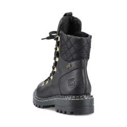 Online Rieker Damskie Buty Motocyklowe W Kolorze Nocno-Czarnym