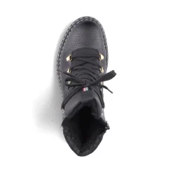Online Rieker Damskie Buty Motocyklowe W Kolorze Nocno-Czarnym