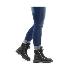 Online Rieker Damskie Buty Motocyklowe W Kolorze Nocno-Czarnym