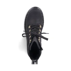 Best Rieker Damskie Buty Motocyklowe W Kolorze Kruczoczarnym