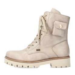 Online Rieker Damskie Buty Motocyklowe W Kolorze Jasnobezowym