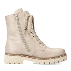 Online Rieker Damskie Buty Motocyklowe W Kolorze Jasnobezowym