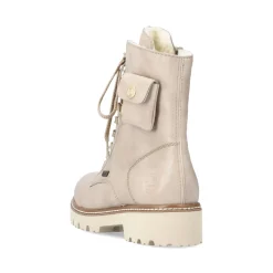Online Rieker Damskie Buty Motocyklowe W Kolorze Jasnobezowym