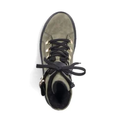 Clearance Rieker Damskie Buty Motocyklowe W Kolorze Zielonym