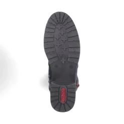 Hot Rieker Damskie Buty Na Wysokim Obcasie W Kolorze Szaro-Niebieskim