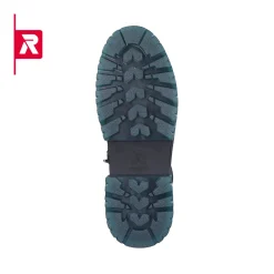 Clearance Rieker Damskie Buty Z Wysoka Cholewka Evolution Midnight Black